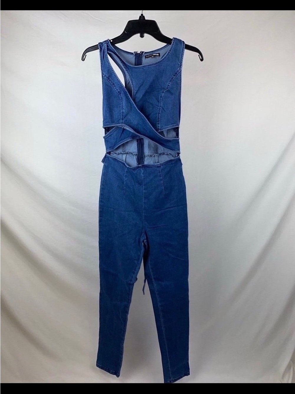 NEW Fashion Nova Jean Jumpsuit